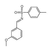 N-[(3-methoxyphenyl)methylidene]-4-methylbenzenesulfonamide结构式