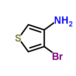 4-bromothiophen-3-amine结构式