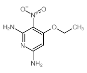 2,6-Pyridinediamine,4-ethoxy-3-nitro- structure