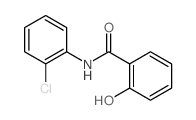 Benzamide,N-(2-chlorophenyl)-2-hydroxy-结构式