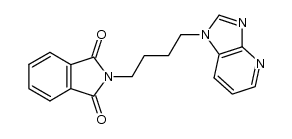 2-(4-(1H-imidazo[4,5-b]pyridin-1-yl)butyl)isoindoline-1,3-dione Structure