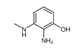 2-amino-3-hydroxy-N-methylaniline结构式