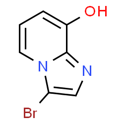 3-Bromoimidazo[1,2-a]pyridin-8-ol structure