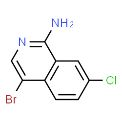 4-Bromo-7-chloroisoquinolin-1-amine picture