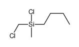 butyl-chloro-(chloromethyl)-methylsilane Structure