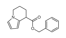 benzyl 5,6,7,8-tetrahydroindolizine-8-carboxylate结构式