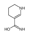 1,4,5,6-Tetrahydro-3-pyridinecarboxamide structure