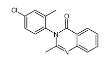 3-(4-chloro-2-methylphenyl)-2-methylquinazolin-4-one Structure