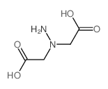 2,2’-亚肼基双乙酸结构式