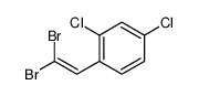 2,4-Dichloro-1-(2,2-dibromovinyl)benzene结构式