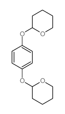 2-[4-(oxan-2-yloxy)phenoxy]oxane Structure