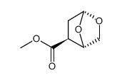beta-D-erythro-Pentofuranose, 1,5-anhydro-2,3-dideoxy-3-(methoxycarbonyl)- structure