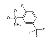 2-氟-5-(三氟甲基)苯磺酰胺结构式