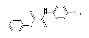 N-(4-amino-phenyl)-N'-phenyl-oxalamide结构式