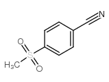 4-(Methylsulfonyl)benzonitrile Structure