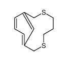 3,7-dithiabicyclo[7.3.1]trideca-1(13),9,11-triene结构式