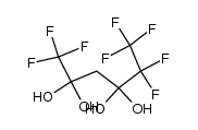 3,3-dihydroperfluorohexane-2,2,4,4-tetraol Structure