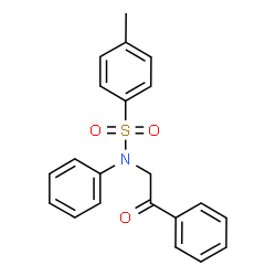 N-(Phenylacetyl)-p-toluenesulfonanilide结构式