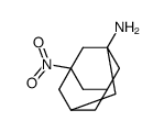 1-amino-3-nitroadamantane结构式