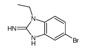 5-Bromo-1-ethyl-1H-benzimidazol-2-amine结构式