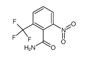 2-Nitro-6-trifluormethyl-benzamid结构式