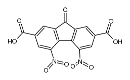 4,5-dinitrofluoren-9-one-2,7-dicarboxylic acid结构式