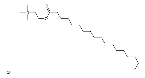 trimethyl[2-(stearoyloxy)ethyl]ammonium chloride结构式