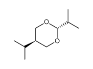2,5-dipropan-2-yl-1,3-dioxane Structure