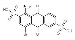 1-amino-4-bromo-9,10-dioxo-9,10-dihydroanthracene-2,6-disulfonic acid picture