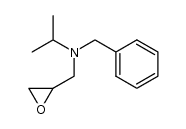 N-benzyl-N-isopropyl-2,3-epoxypropylamine Structure
