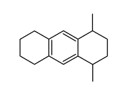 1,4-dimethyl-1,2,3,4,5,6,7,8-octahydro-anthracene结构式