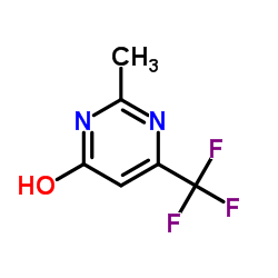 2-Methyl-6-(trifluoromethyl)pyrimidin-4-ol Structure