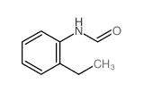 Formamide,N-(2-ethylphenyl)-结构式