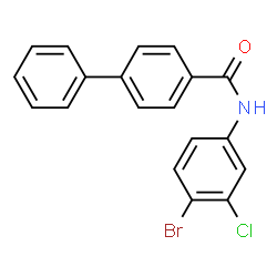 N-(4-bromo-3-chlorophenyl)biphenyl-4-carboxamide picture