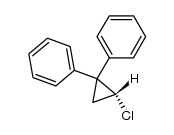 (R)-(2-chlorocyclopropane-1,1-diyl)dibenzene结构式