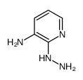 2-hydrazinylpyridin-3-amine结构式