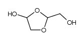 2-hydroxymethyl-[1,3]dioxolan-4-ol结构式