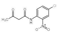 N-(4-Chloro-2-nitrophenyl)-3-oxobutanamide structure