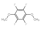 1,4-二甲氧基四氟苯结构式