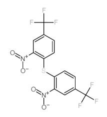 Benzene,1,1'-thiobis[2-nitro-4-(trifluoromethyl)- (9CI) picture
