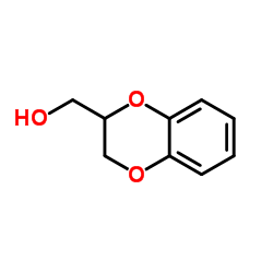 2-羟甲基-1,4-苯并二恶烷结构式