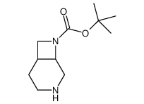 (1R,6S)-8-BOC-3,8-DIAZABICYCLO[4.2.0]OCTANE structure