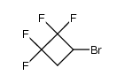 3-bromo-1,1,2,2-tetrafluorocyclobutane结构式