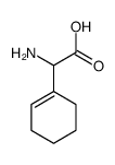 2-(cyclohexen-1-yl)glycine Structure