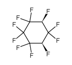 cis-1H,3H-decafluoro-cyclohexane Structure