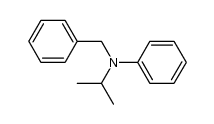 N-benzyl-N-isopropyl-aniline Structure