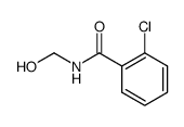 2-chloro-N-(hydroxymethyl)benzamide Structure