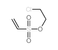 1-(2-chloroethoxysulfonyl)ethene structure