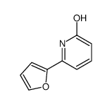 6-(furan-2-yl)-1H-pyridin-2-one结构式