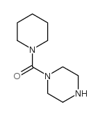 哌嗪-1-哌啶-1-甲酮结构式